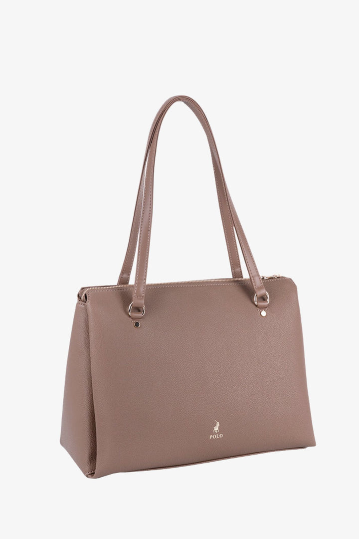 Lyon Mule Shopper Bag - Taupe