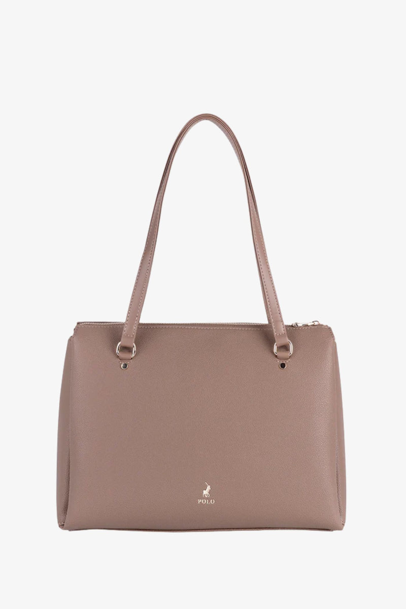 Lyon Mule Shopper Bag - Taupe