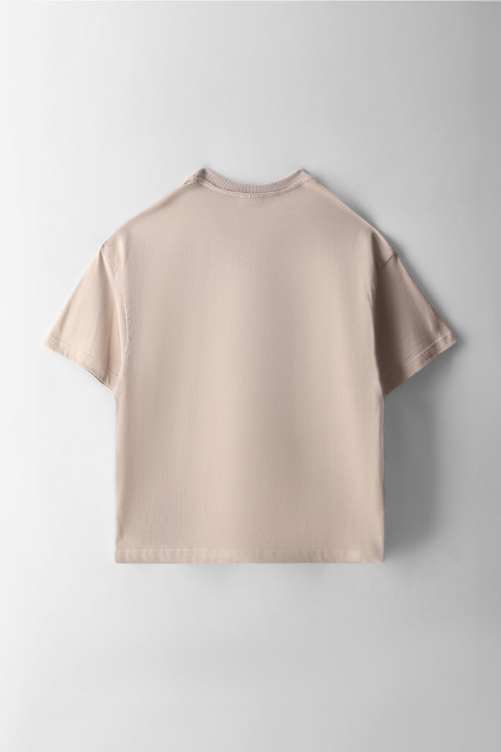 Girls Tyla Oversized Tee - Stone