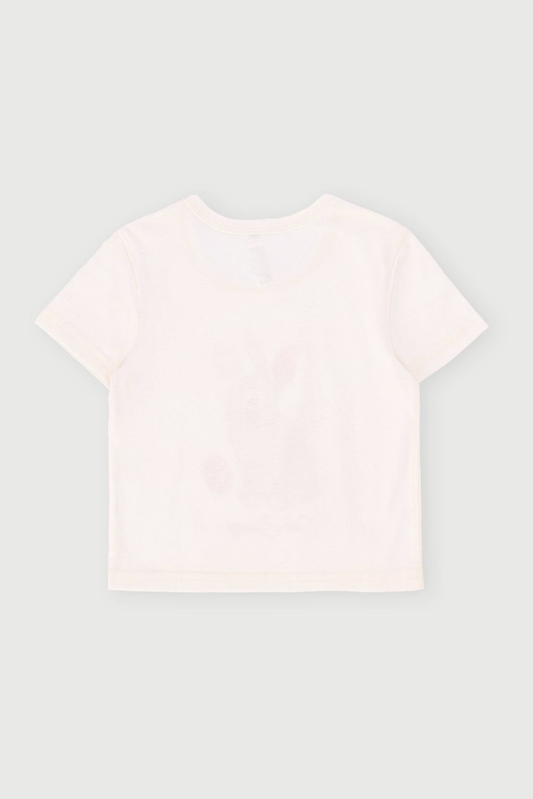 Pre Girls Easter Bunny Tee - Cream
