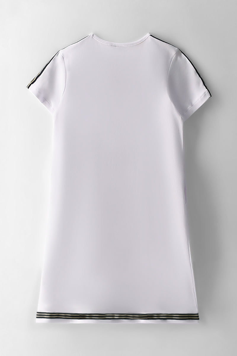 Girls Amie Sport Dress - White
