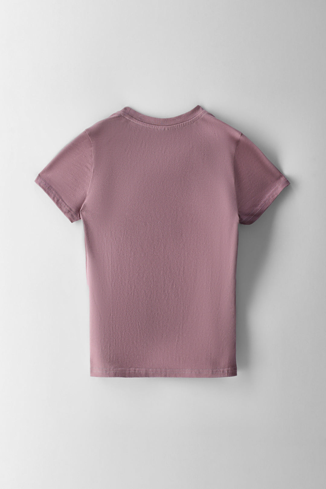 Girls Im Just A Girl Fitted Teddy  Tee - Purple