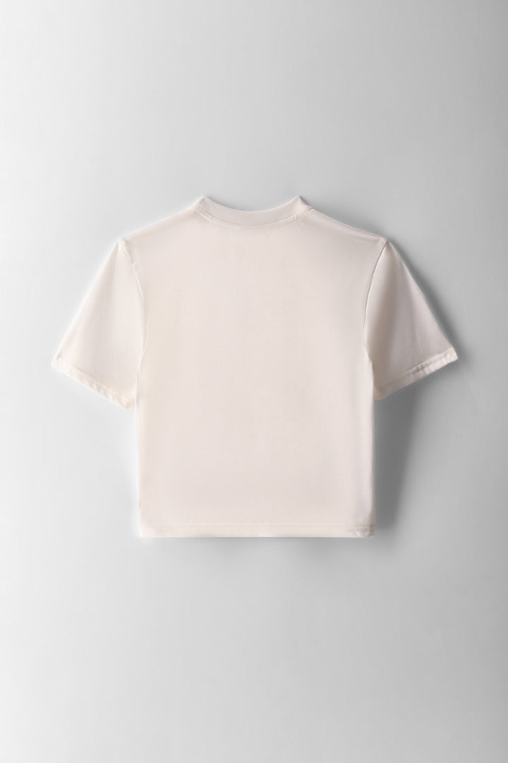 Girls La Dolce Vita Boxy Tee - White
