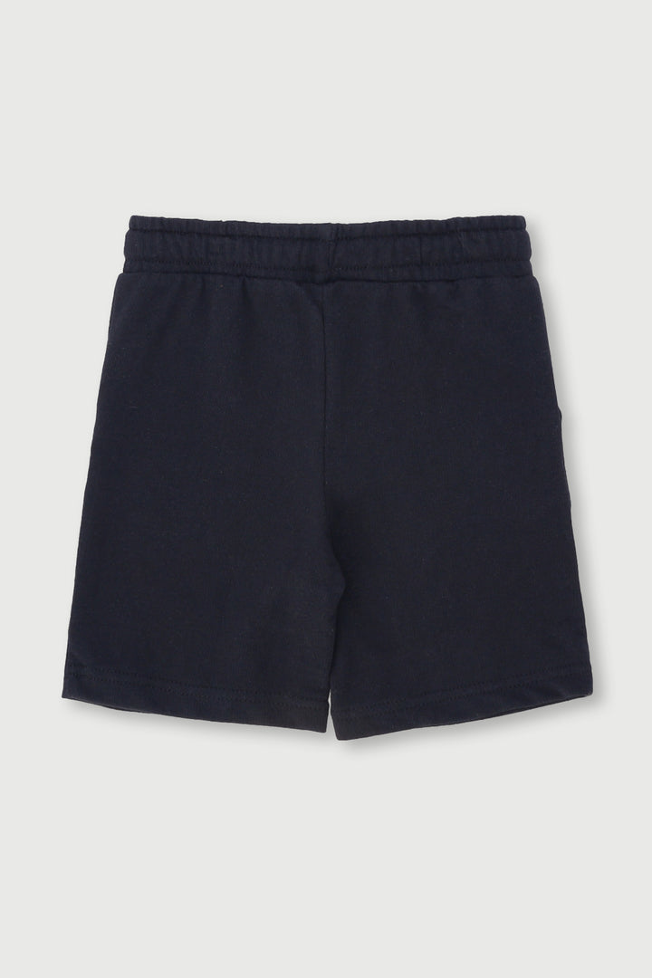 Pre-Boys Mickey Print Shorts - Black