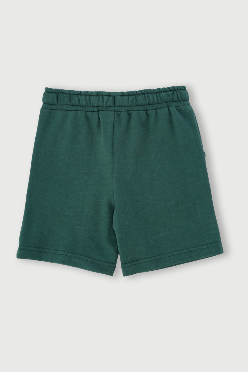 Pre-Boys Mickey Print Shorts - Dark Green