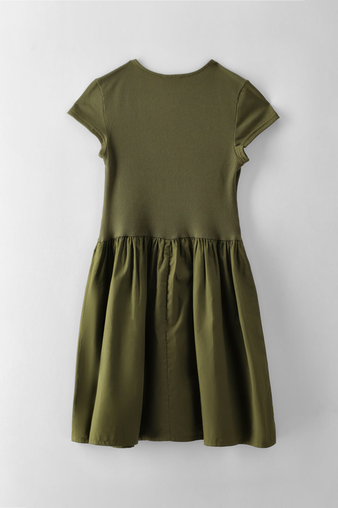 Girls Combo Dress - Fatigue