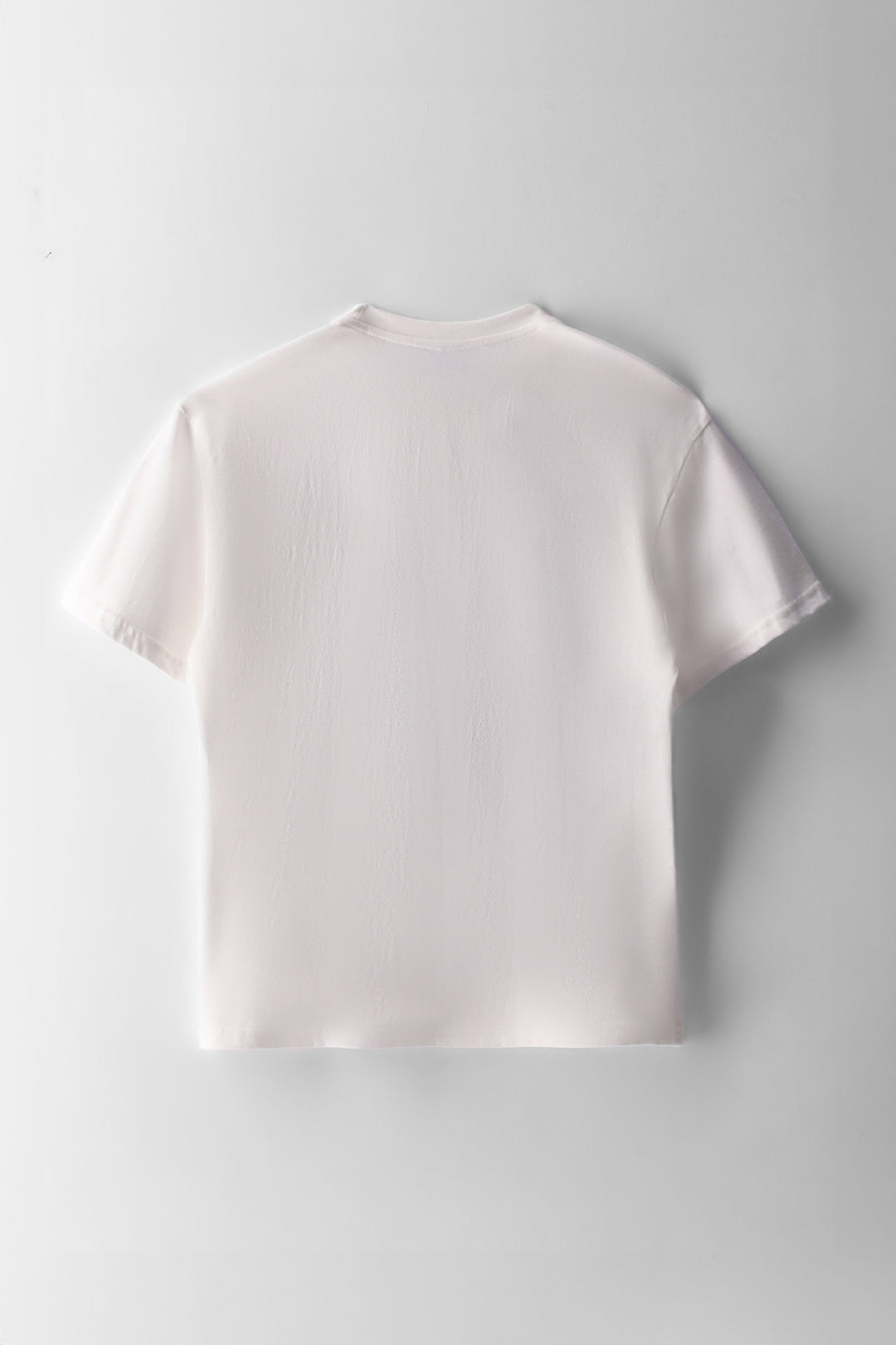 Girls NY Check Oversized Tee - Off White