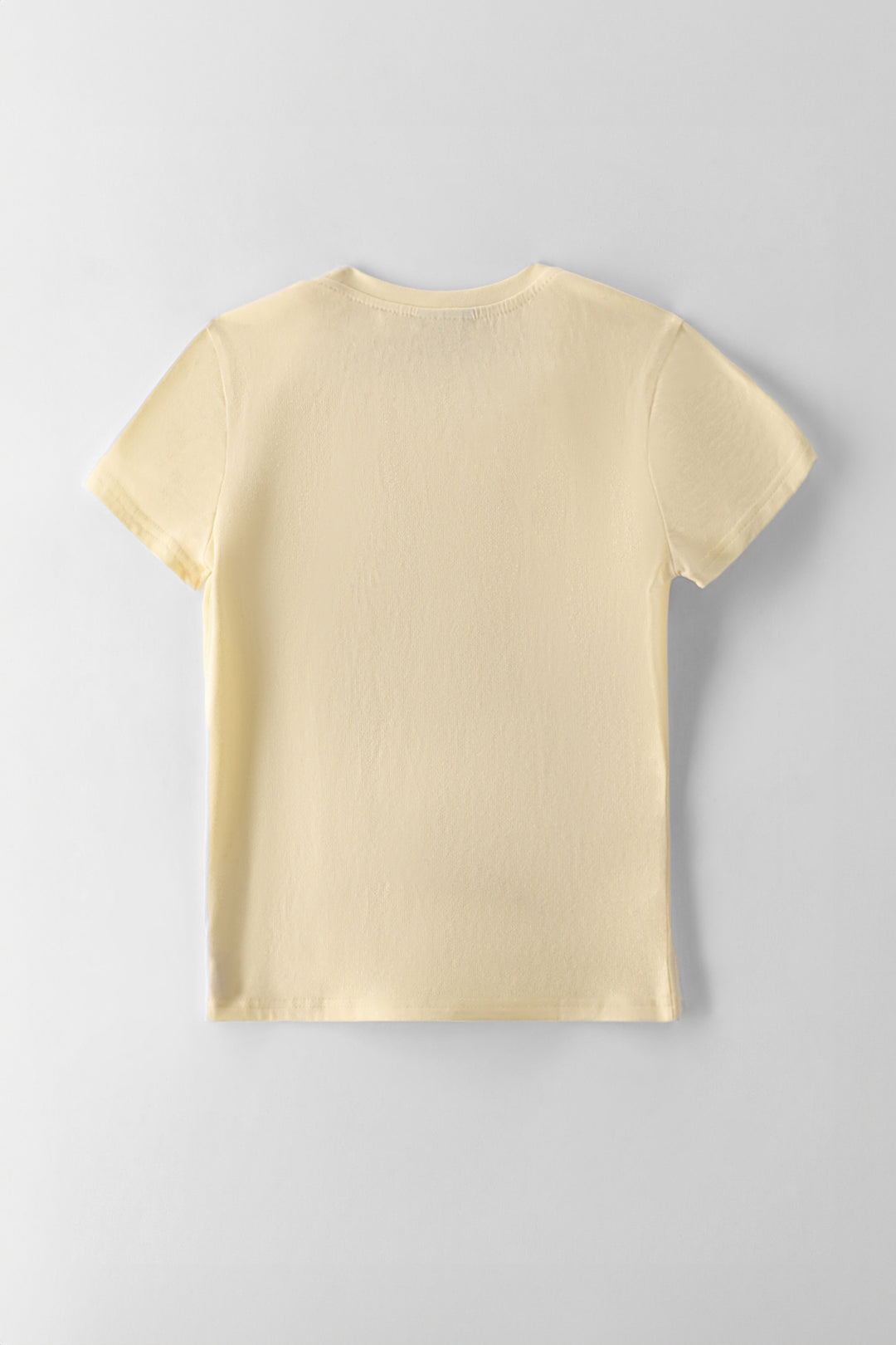 Girls Gelato Fitted Tee - Cream