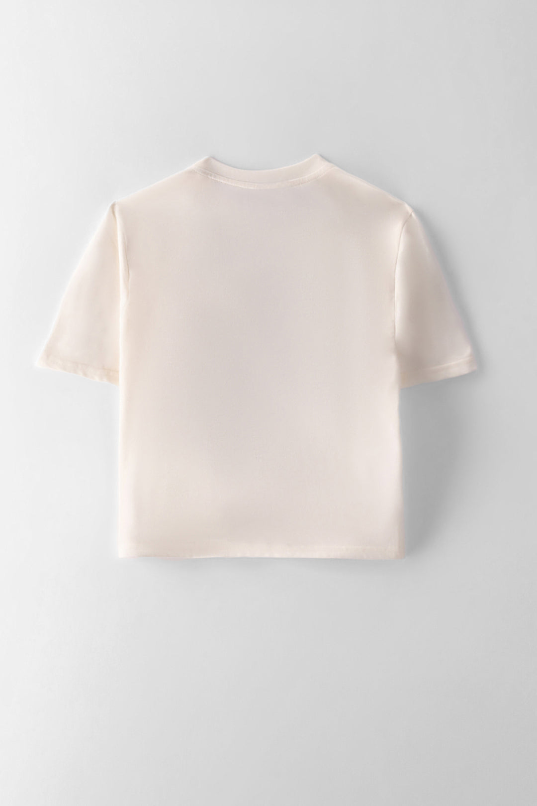 Girls Dash Boxy Tee - Cream