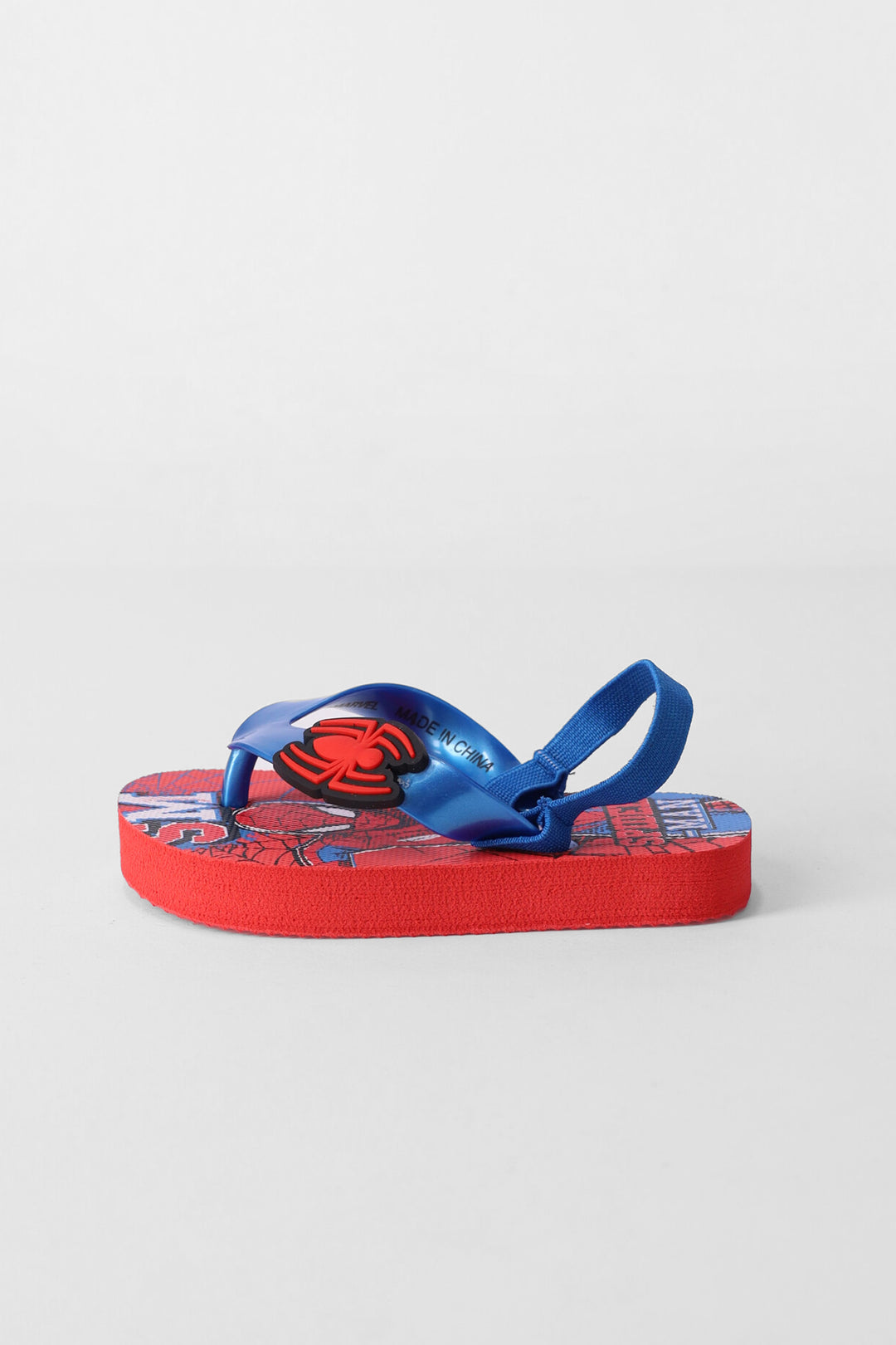 Pre-Boys Spiderman Flip Flop - Blue/Red