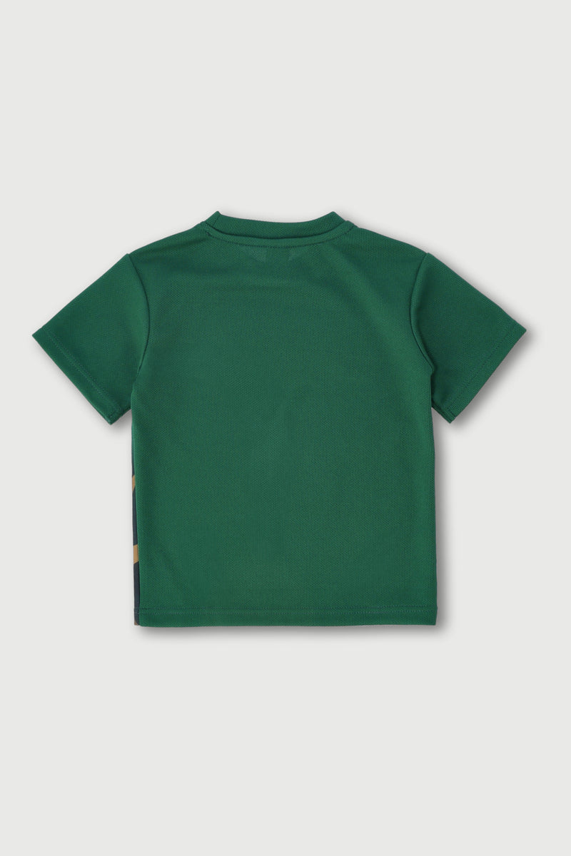 Pre-Boys South Africa Mesh 220Gm Sports Tee - Green