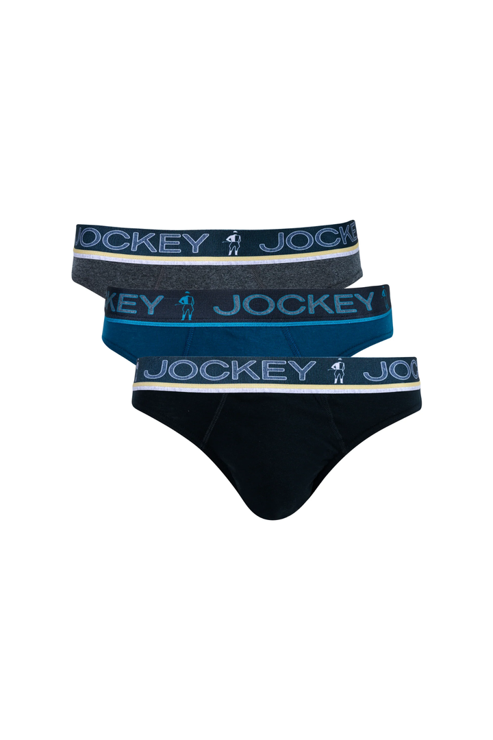 3 Pack Briefs  Next Gen Digi Elastic - Black