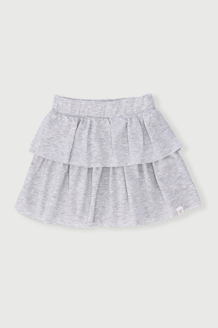 Pre-Girls Fleece Rara Skirt - Grey Melange