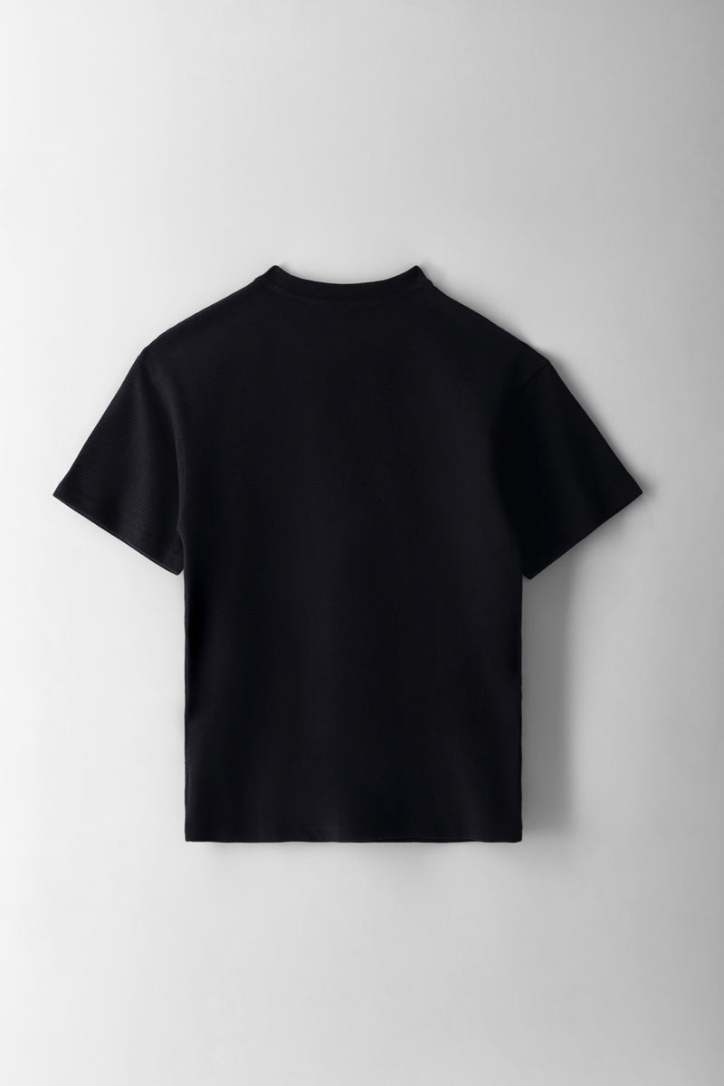 Boys Ottoman Oversized T-Shirt - Black