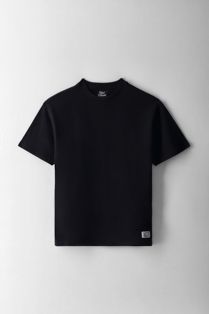 Boys Ottoman Oversized T-Shirt - Black