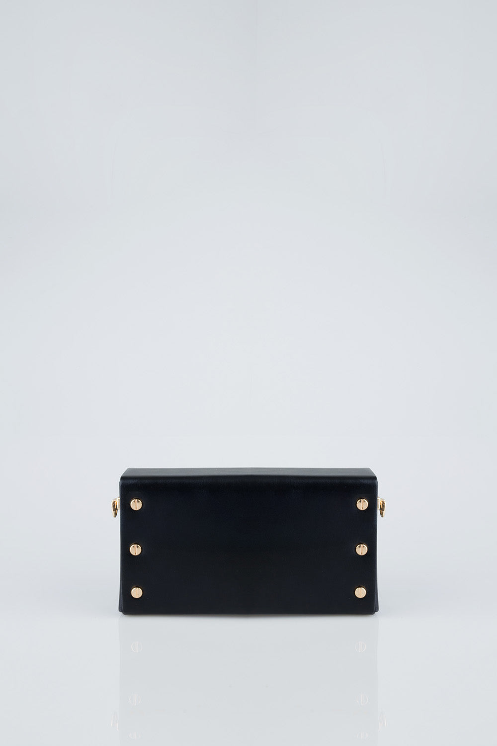 Belt Strap & Front Flap Detail Pauline Handbag - Black