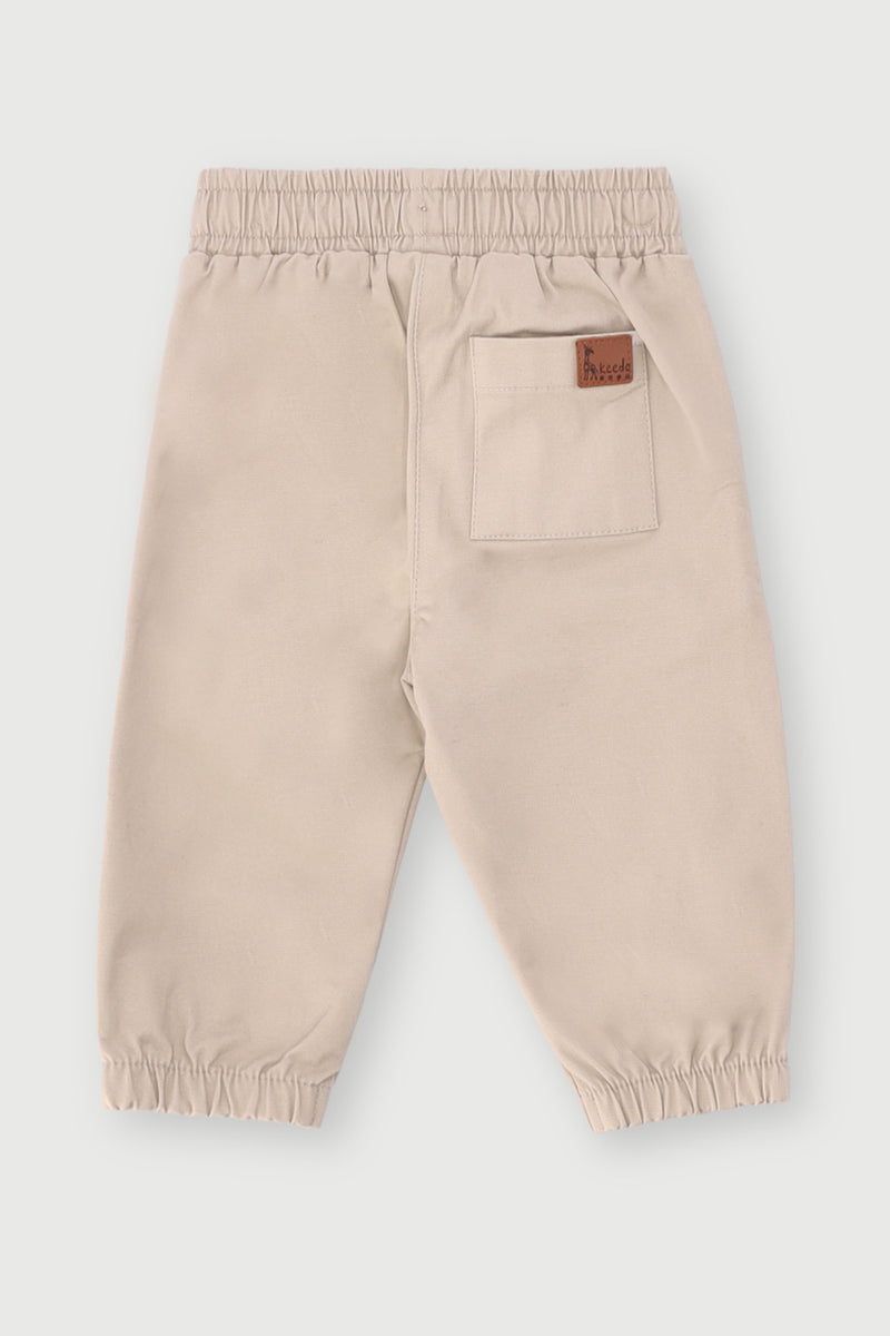 Keedo Baby Boys Fashion Pants - Light Stone