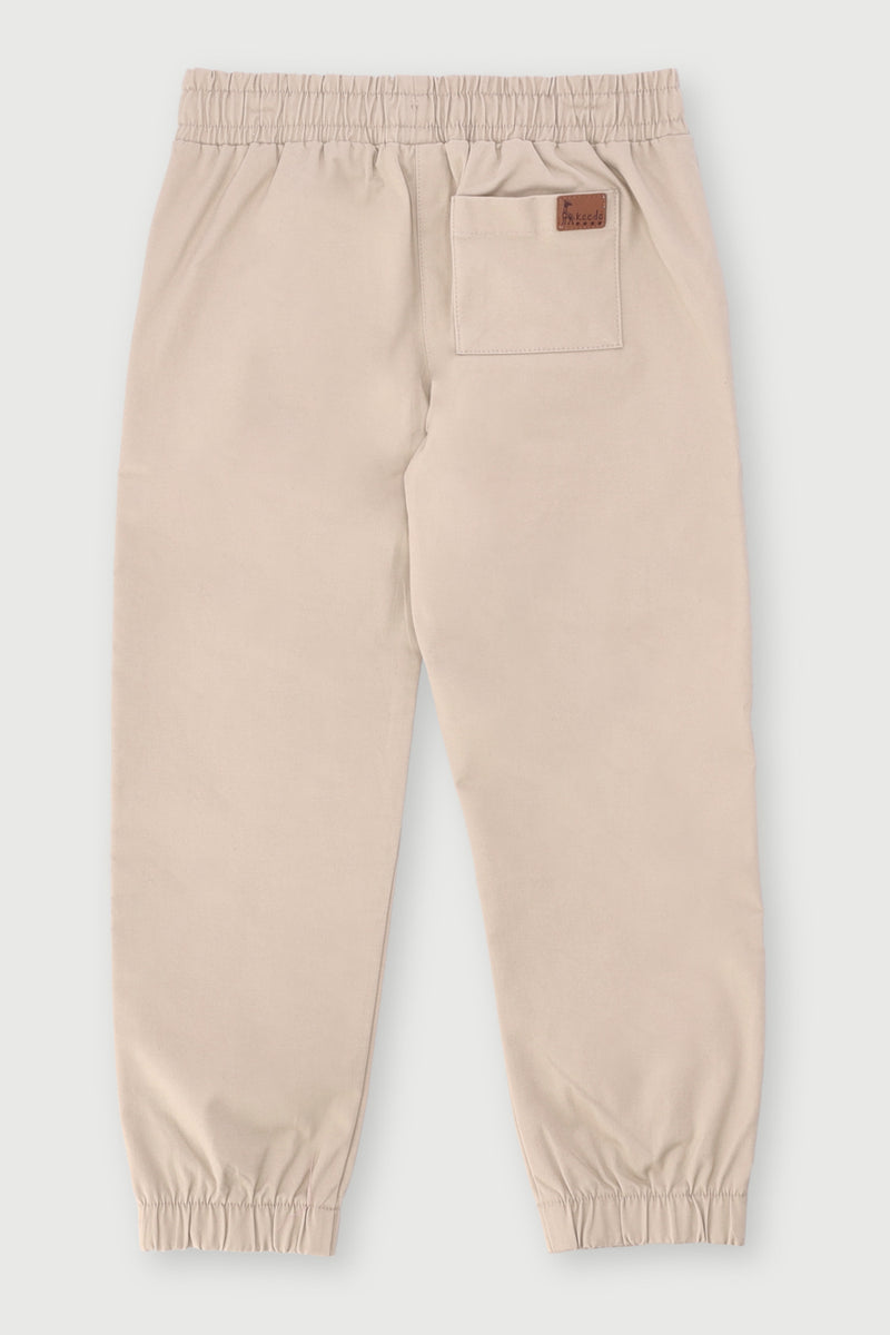 Keedo Boys Fashion Jogger - Light Stone