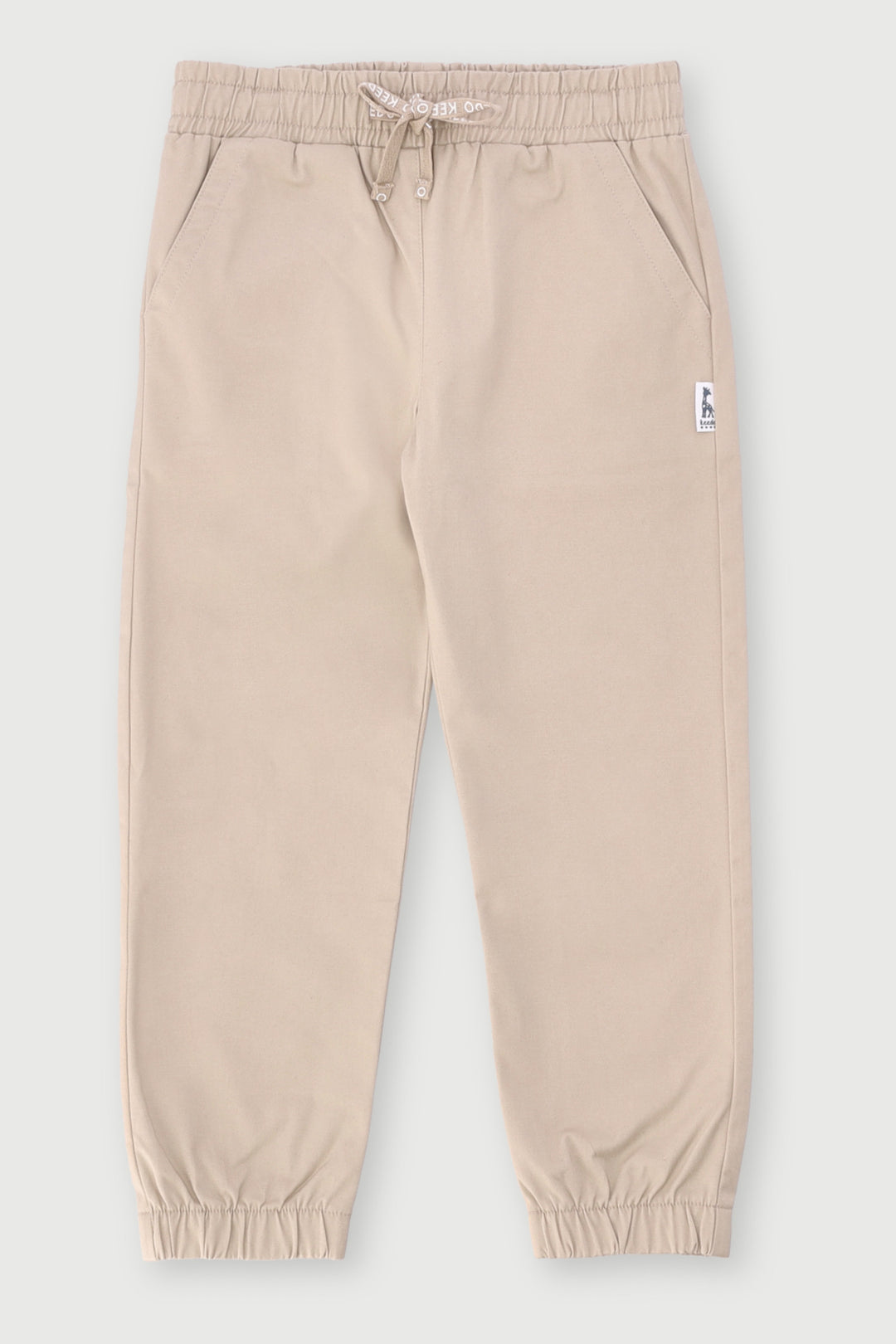 Keedo Boys Fashion Jogger - Light Stone