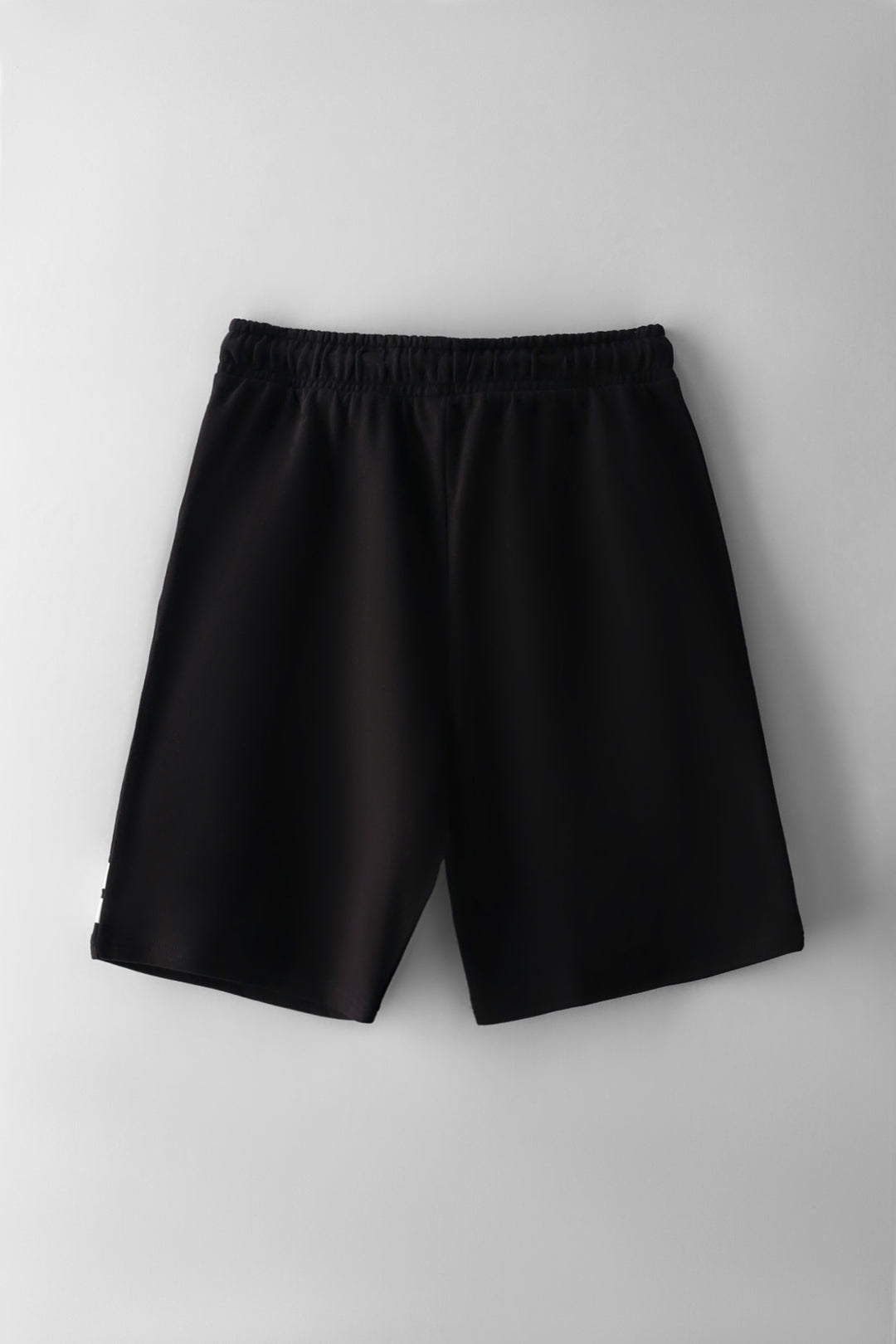 Boys Stripe Fleece Short - Black