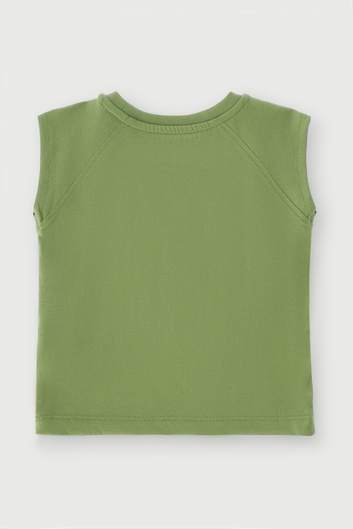 Pre-Girls Candice Raglan Tee - Green