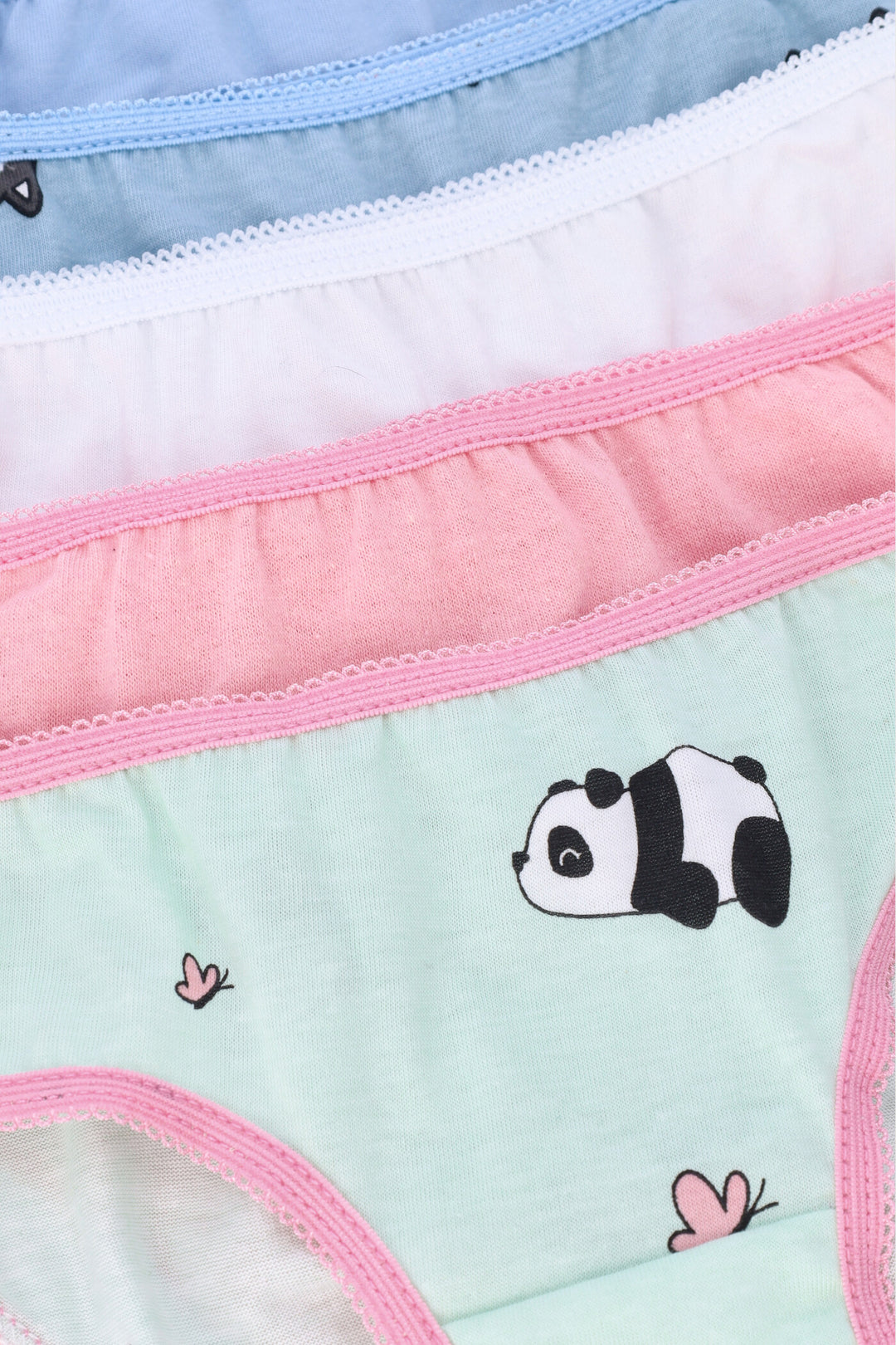 Pre-Girls 5 Pack Kitty Panties - Blue