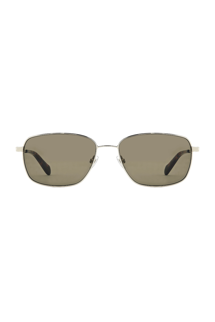 Rectangle Gold Frame - Green