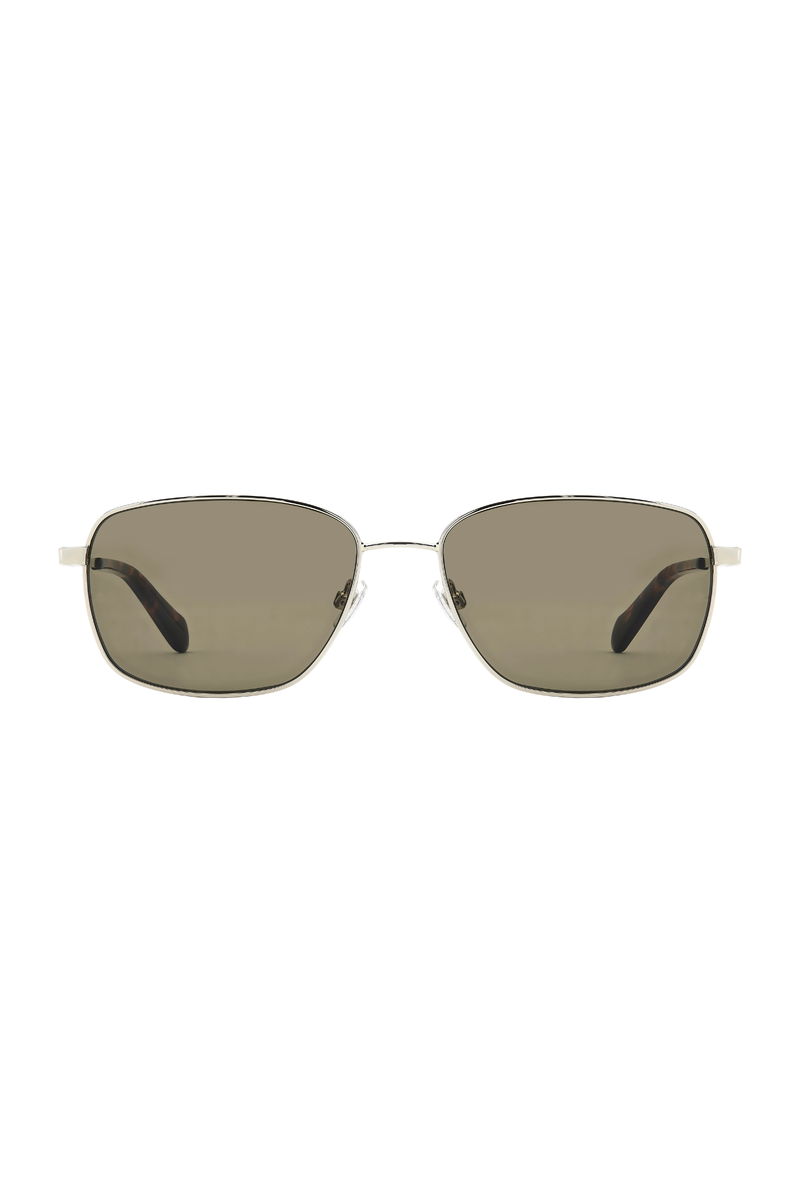 Rectangle Gold Frame - Green
