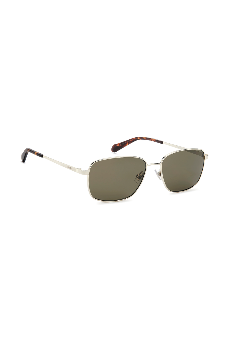 Rectangle Gold Frame - Green