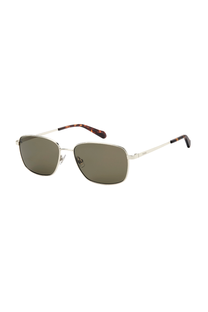 Rectangle Gold Frame - Green