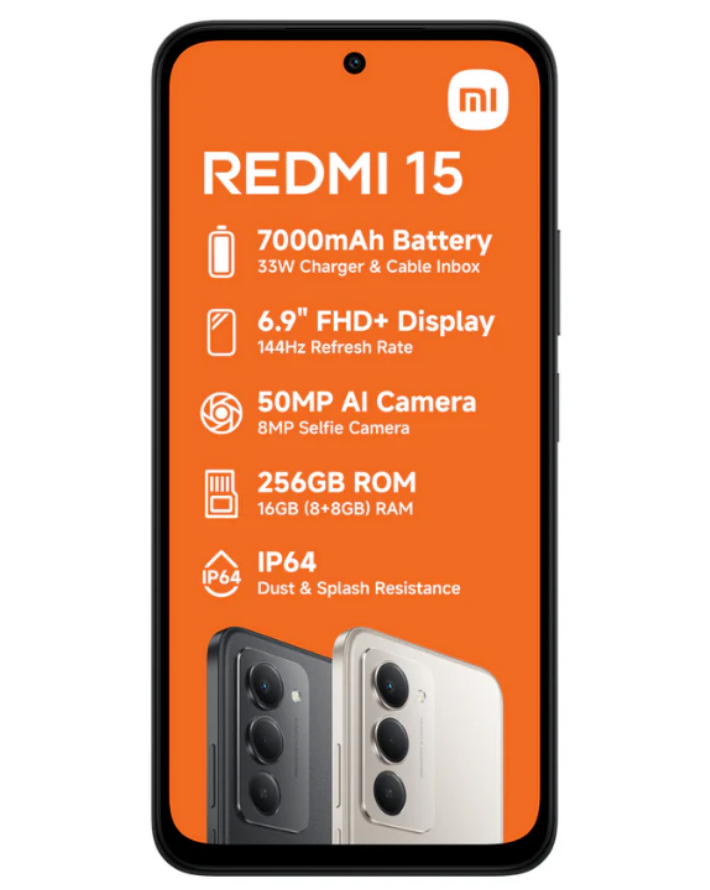 Redmi Note 15 Dual Sim - Black