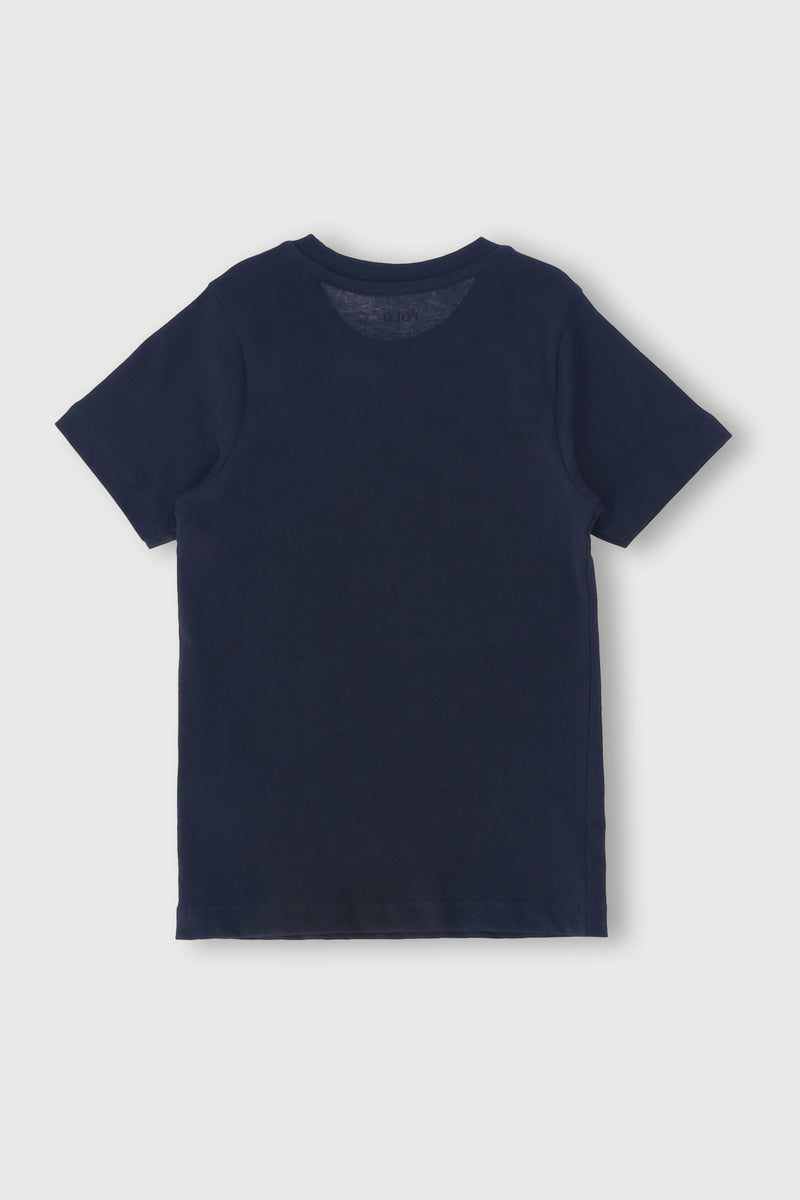 Pre-Boys Luke Polo Stick Tee - Navy