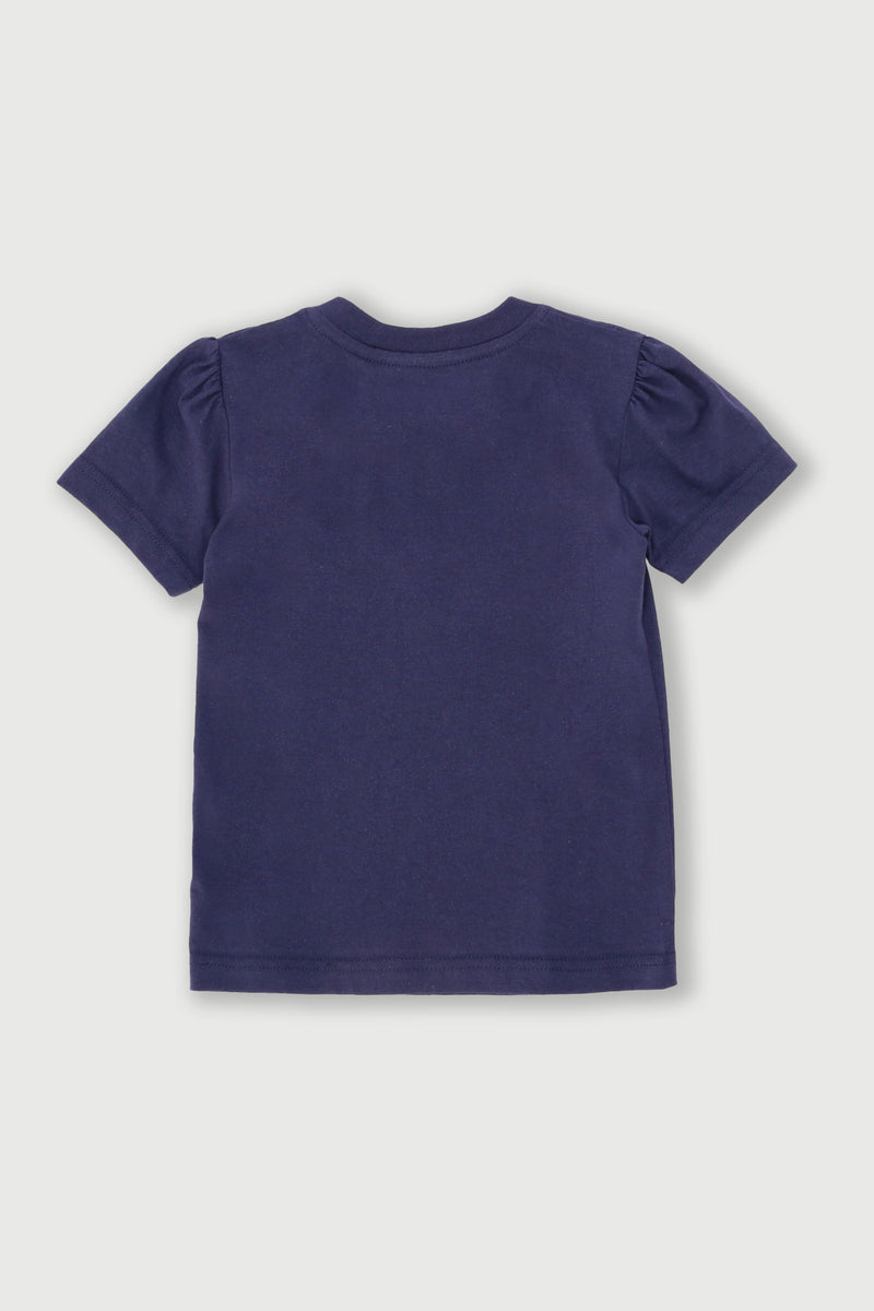 Pre-Girls Besties Forever Tee - Navy