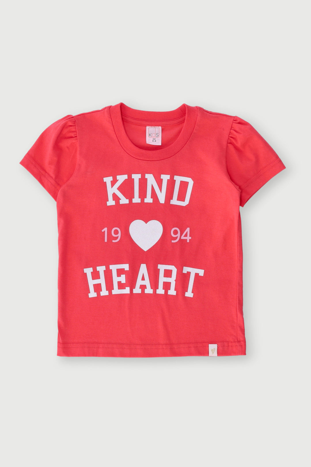 Pre-Girls Kind Heart Tee - Melon