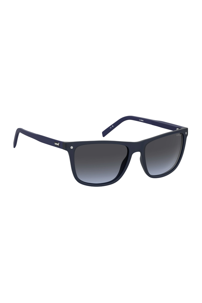 Rectangle Matte Blue Frame - Grey