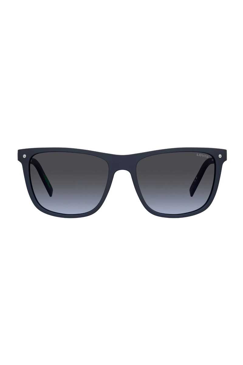 Rectangle Matte Blue Frame - Grey