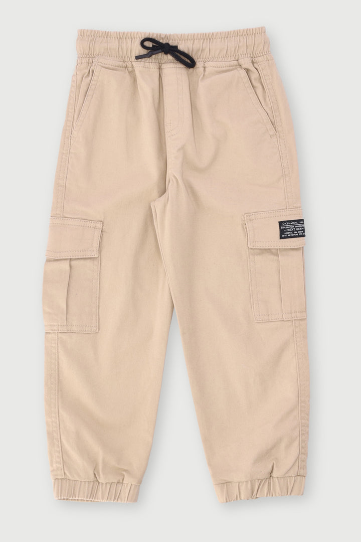 Pre-Boys Core Jogger - Brown