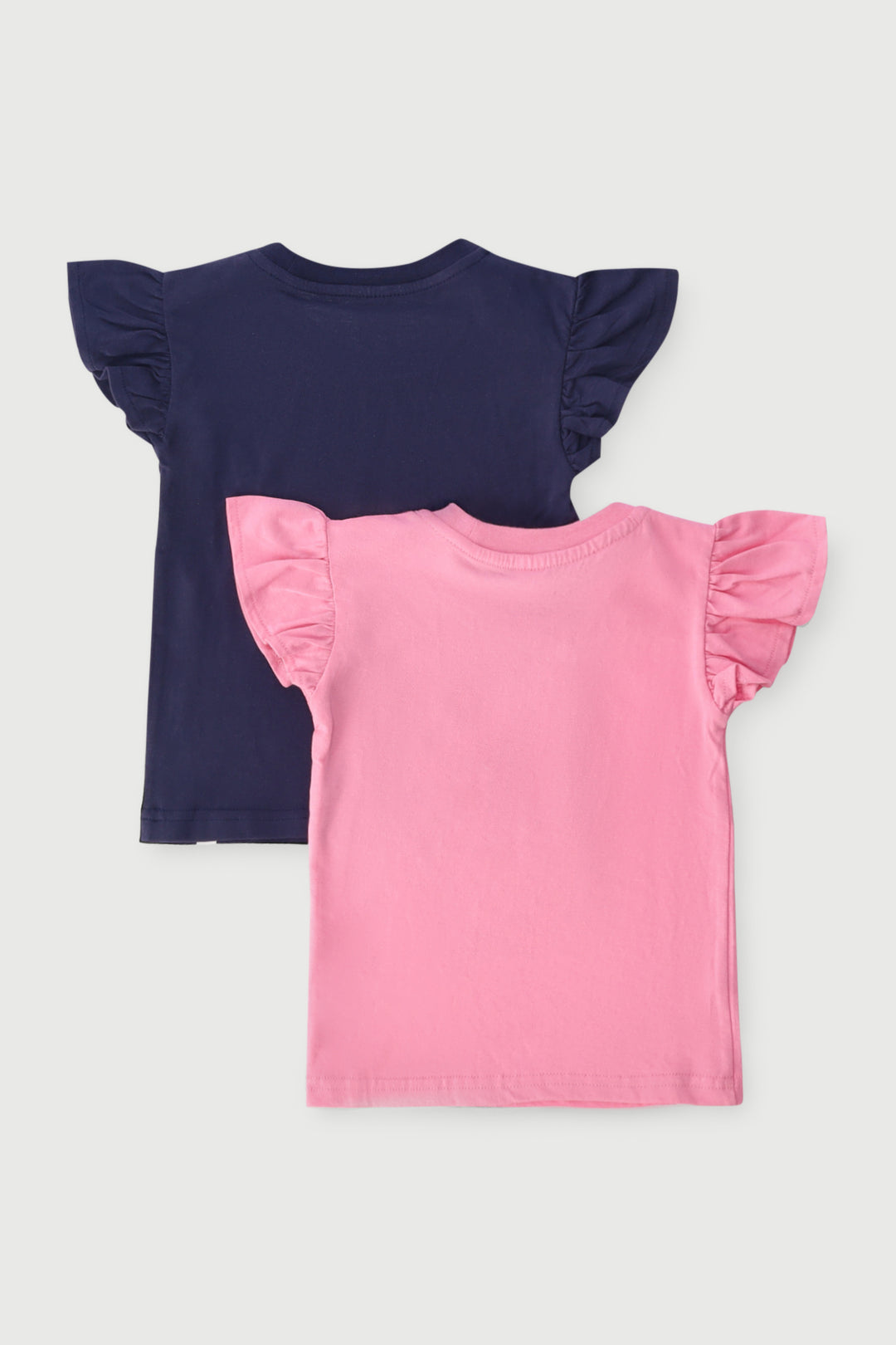 Pre-Girls 2 Pack Kind Puppy Tee - Navy Multi
