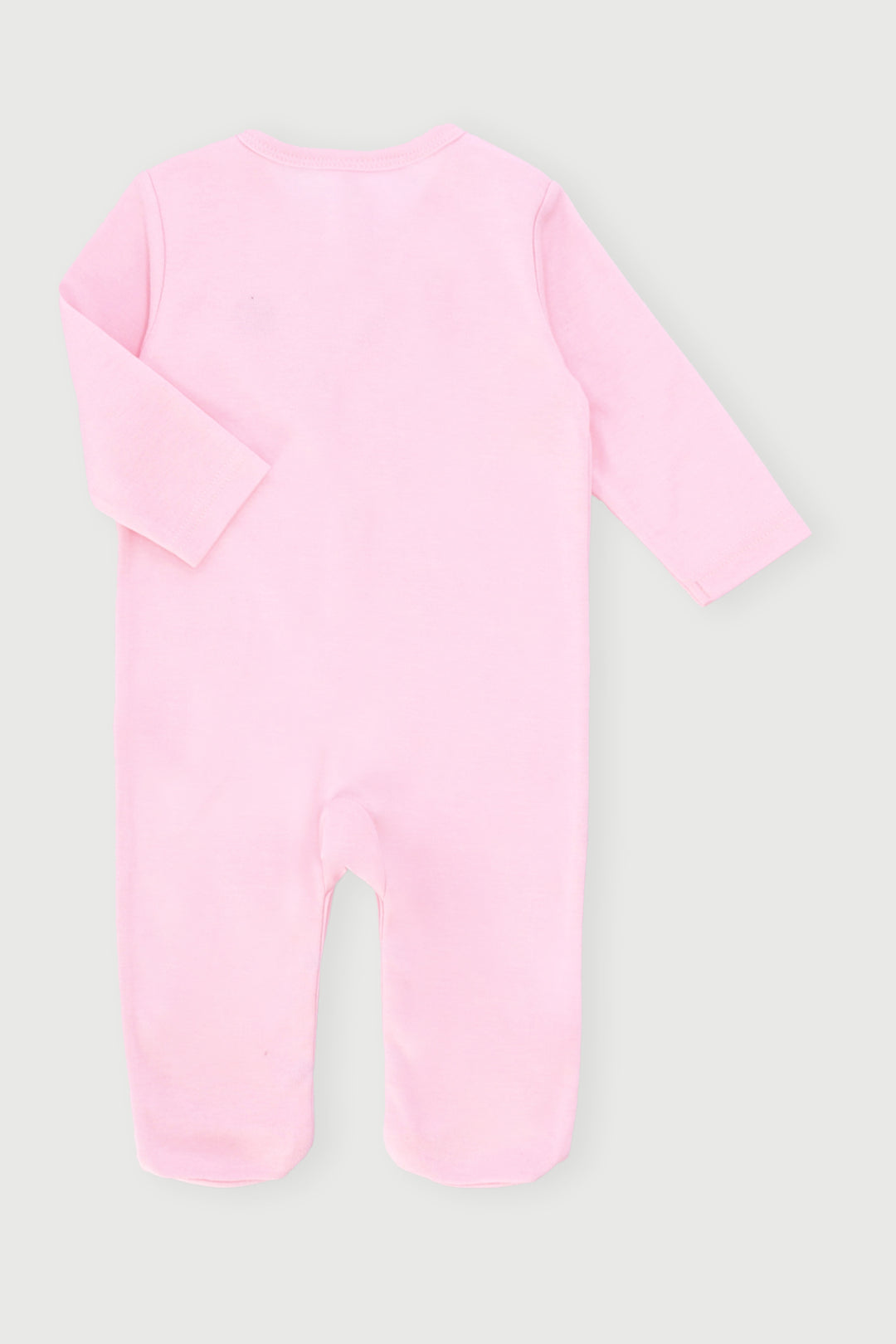 Baby Girls Long Sleeve Sleepsuit - Pink