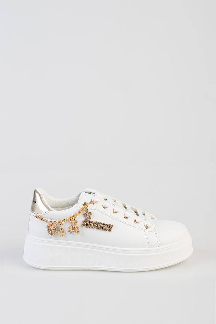 Tatum Sneaker - White Gold