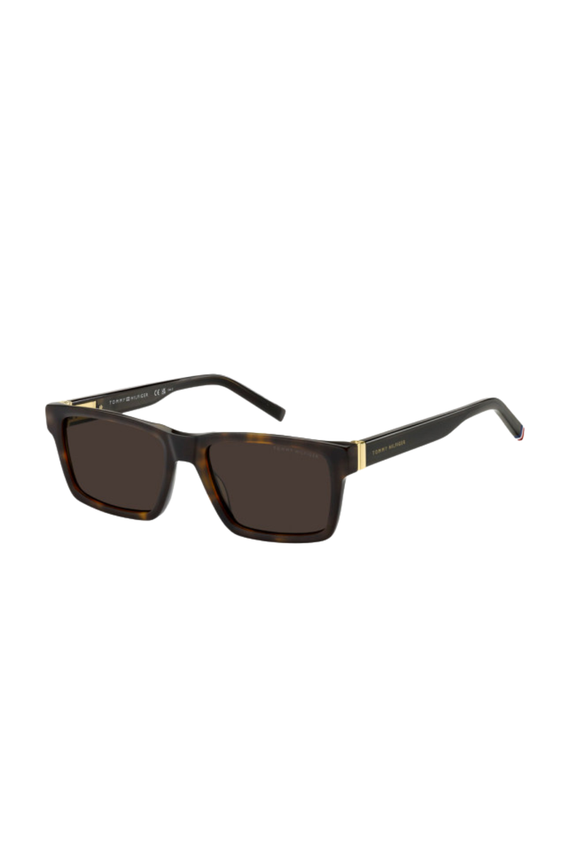Rectangle Havana Frame - Brown