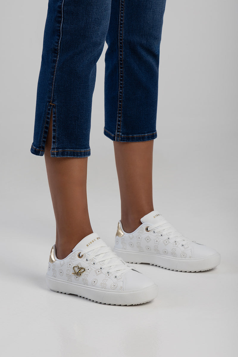 Penny Sneaker - White