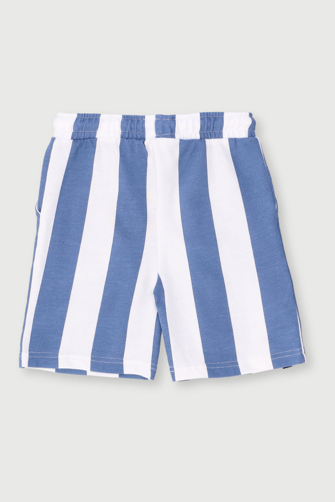 Pre-Boys Sonic Stripe Fleece Short - White