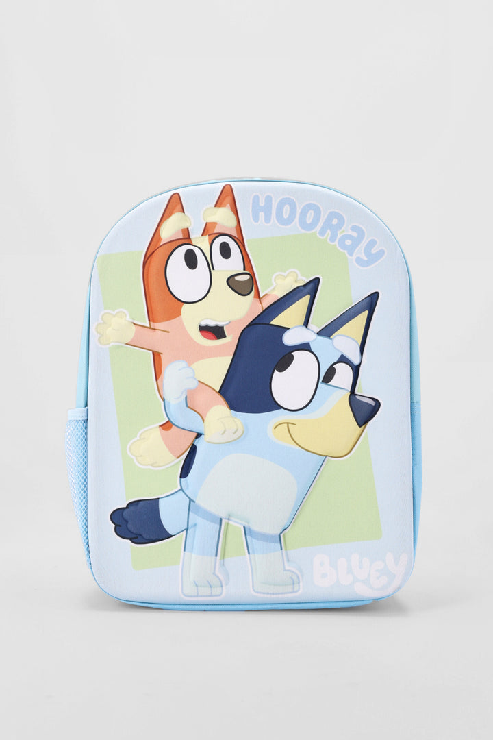 Bluey Debossed Backpack - Blue