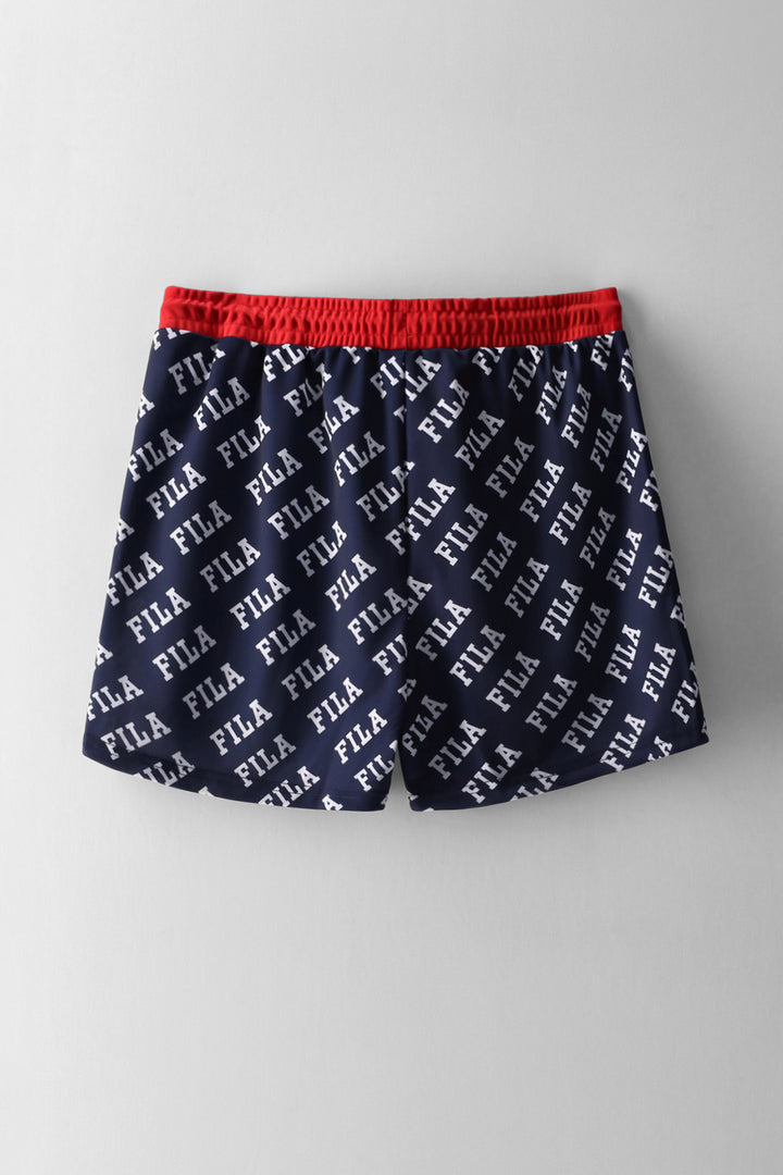 Girls Jupiter Shorts - Navy/Red