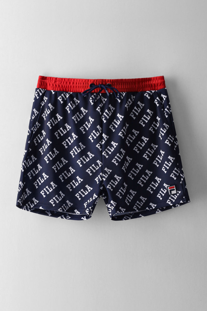 Girls Jupiter Shorts - Navy/Red