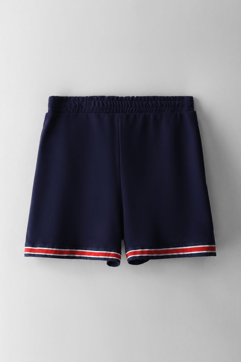 Girls Lacy Shorts - Blue