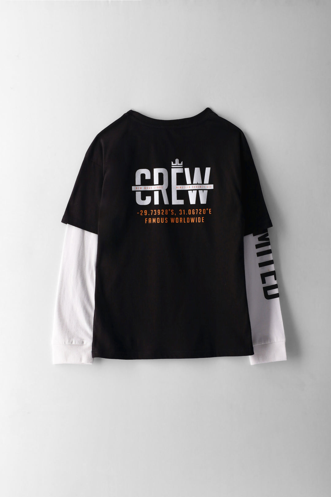Boys Twofer Limited Print T-Shirt - Black/White