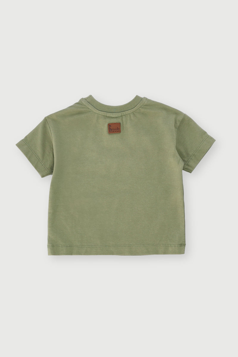 Keedo Baby Boys Core Tee - Olive
