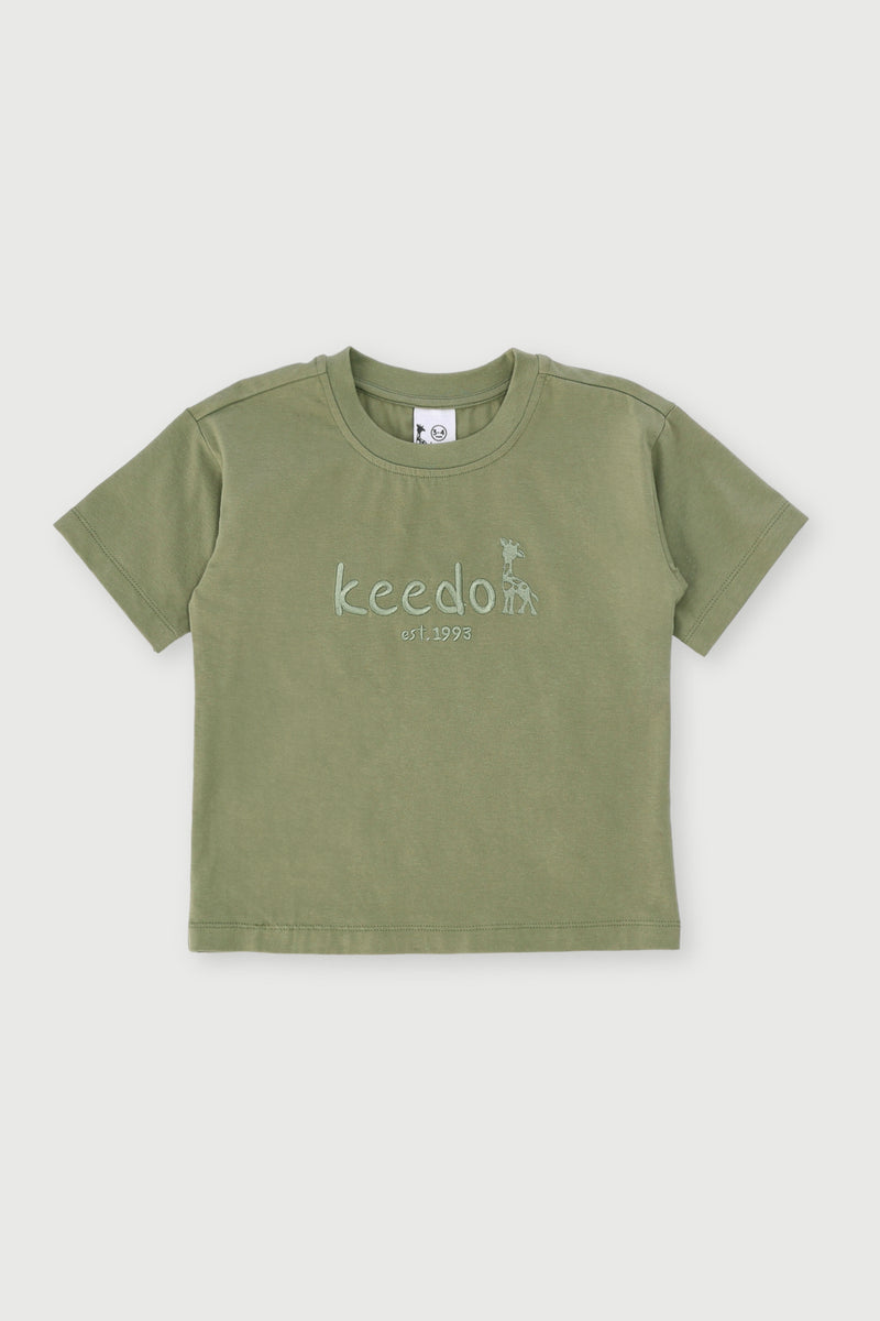 Keedo Boys Core Tee - Fatigue